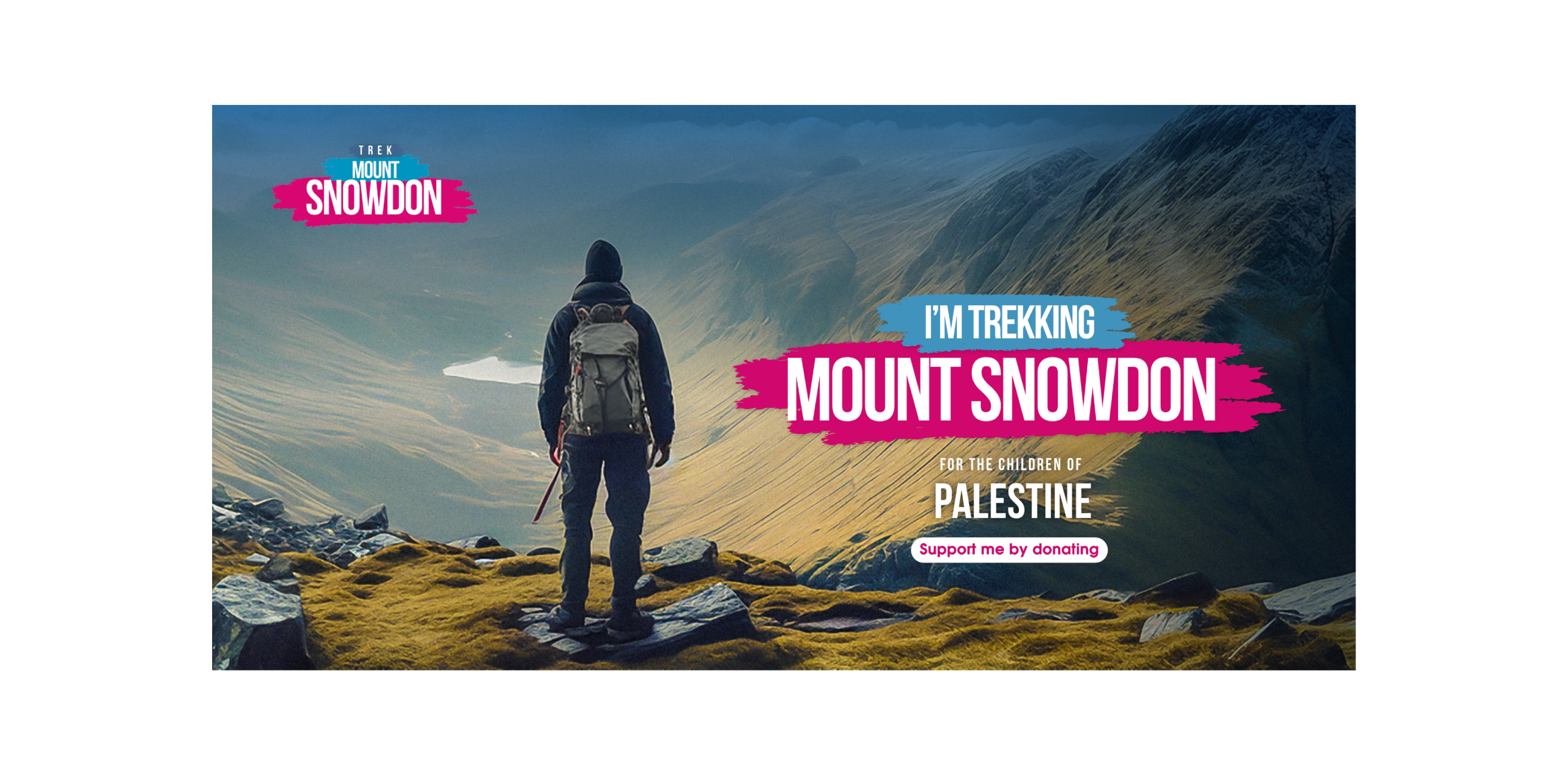 Banner image for Naseerah Patel's Trek Mount Snowdon For Palestine