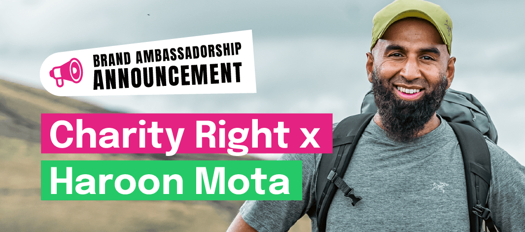 Featured image for Haroon Mota Joins Charity Right as Brand Ambassador