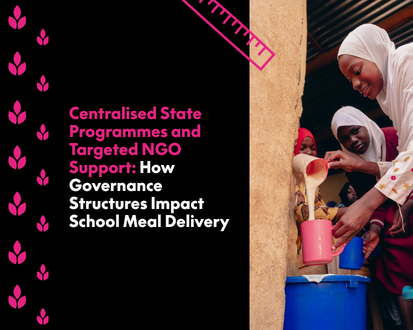 Centralised State Programmes and Targeted NGO Support: How Governance Structures Impact School Meal Delivery